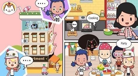 米加小鎮(zhèn)三層別墅下載